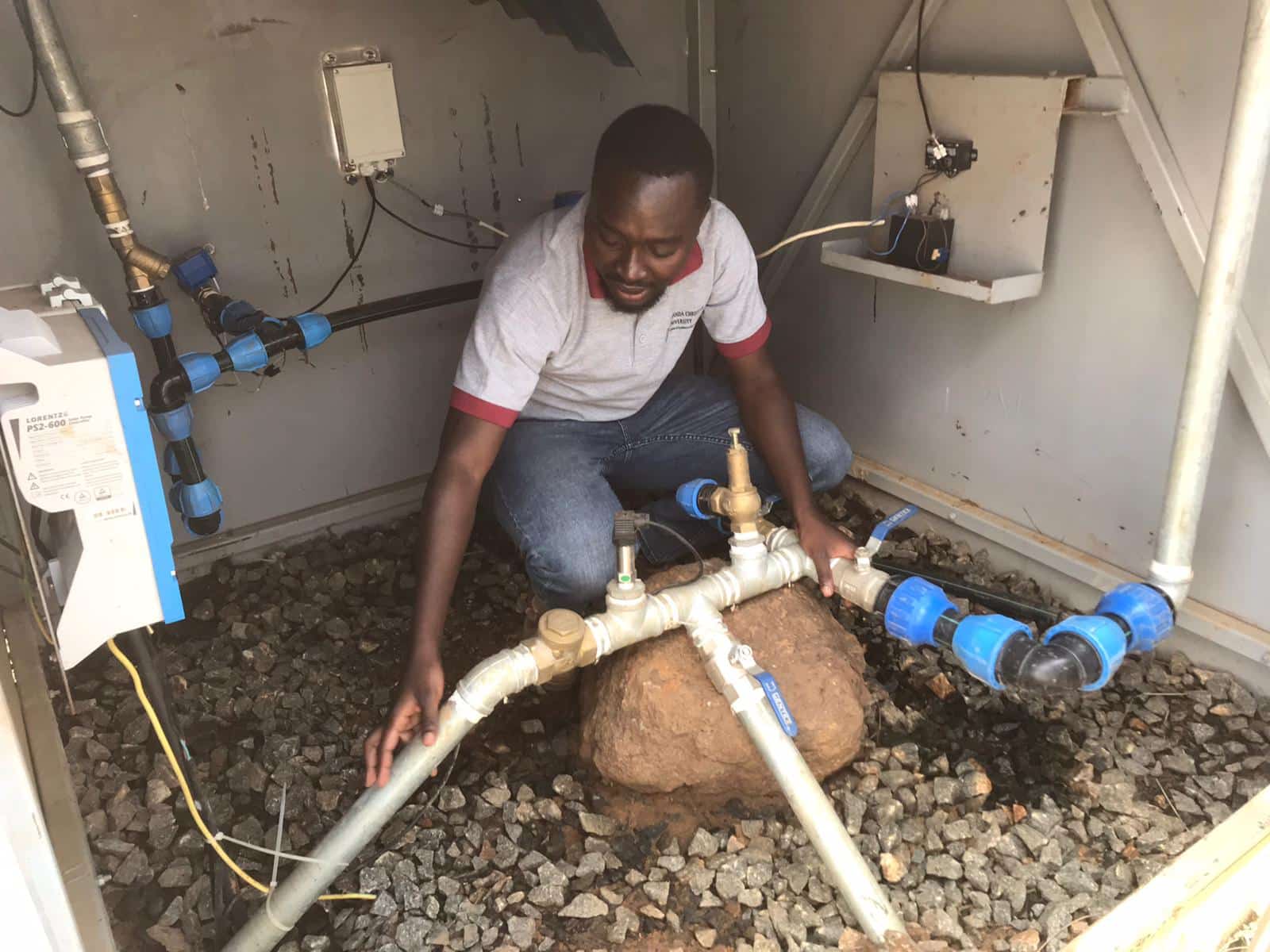 Installation of pipes and system_Uganda