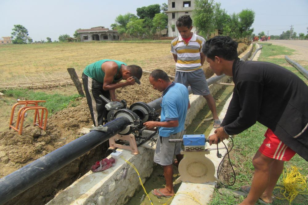 Water supply in Baijanath-Nepal